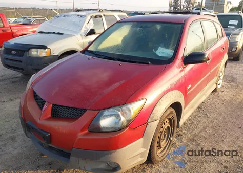 2004 Pontiac Vibe from USA, damaged, VIN 5Y2SL62814Z430594